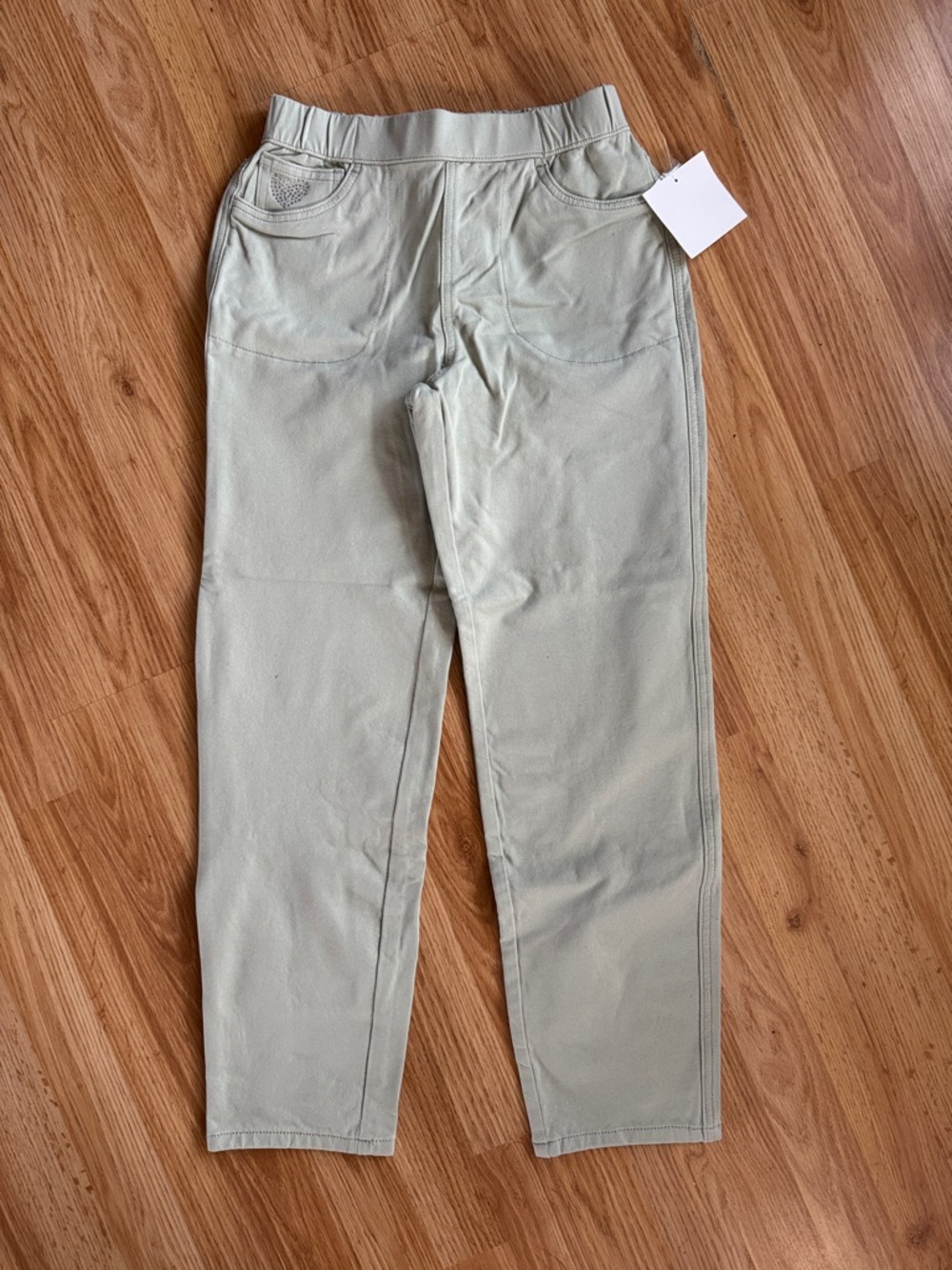 QVC Stretch Pants in Light Sage 🔅 size XXs Short